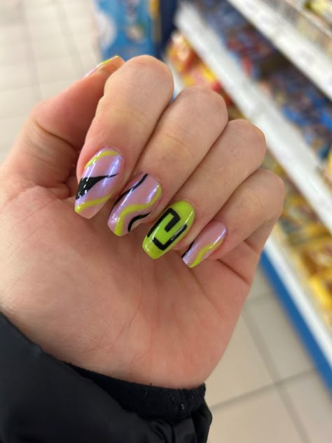 Lando Norris Nails Art, Lando Norris Inspired Nails, F1 Nails Designs Mclaren, Lando Norris Nail Design, Mclaren Nails F1, Lando Norris Tattoo, Lando Norris Nails, F1 Inspired Nails, Formula One Nails