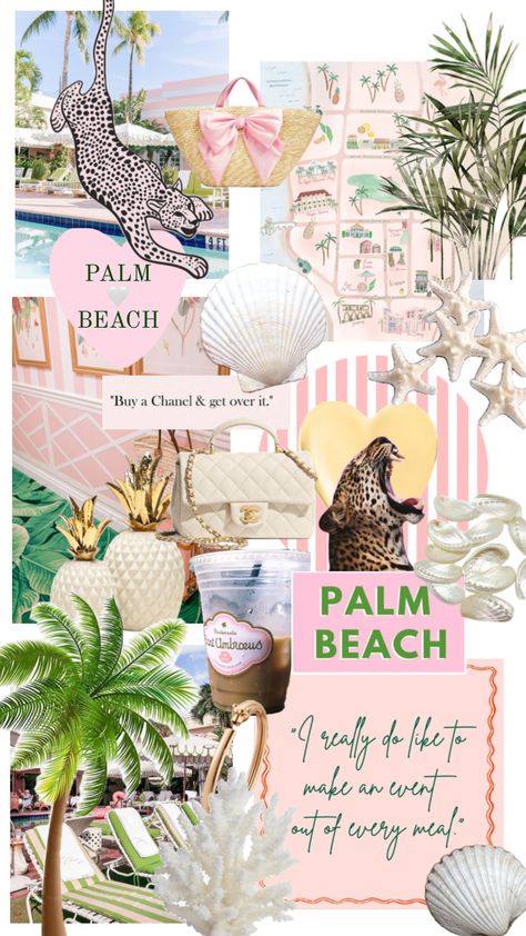 #palmbeach #preppy #muchlovef Palm Springs Bach, Beach Wallpaper Iphone, Beach Themed Bedroom, Palm Beach Style, Bachelorette Party Planning, Summer Backgrounds, Bathroom Pictures, Art Wallpaper Iphone, Print Wallpaper