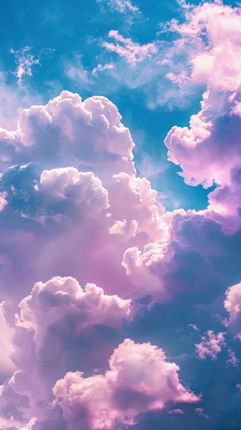 Pink And Purple Wallpaper Iphone, Purple Nature Wallpaper, Dreamy Pink Aesthetic, Pink Wallpaper Nature, Background Wallpaper Purple, Clouds Mobile, Dreamy Clouds, Pink And Purple Wallpaper, Cloud Mobile