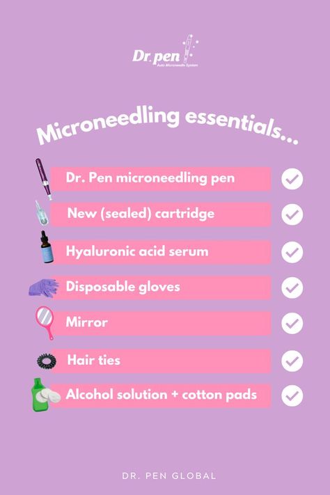 Microneedling Serum, Dermapen Microneedling, Skin Needling, Essentials Checklist, Numbing Cream, Facial Aesthetics, Disposable Gloves, Hyaluronic Acid Serum, Common Questions