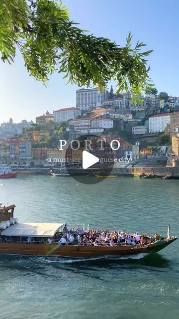 Portugal • Travel • Passion on Instagram: "Join @zitaprekop in exploring Porto, a city of vibrant culture and timeless beauty waiting to be explored! 🏞️🏙️

Share this with someone visiting Portugal soon!🇵🇹✈️

🎥 @zitaprekop via TikTok
📍Porto, Portugal" Visiting Portugal, Visit Portugal, Portugal Travel, Porto Portugal, Timeless Beauty, Portugal, Travel, On Instagram, Beauty