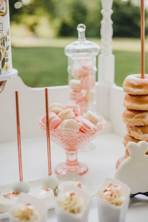 Bride Brunch, Glam Picnic, Bridal Picnic, Bridal Shower Picnic, Picnic Bridal Shower, Bridal Shower Food Ideas, Bubbles And Brews, Dessert Cart, Floral Cookies