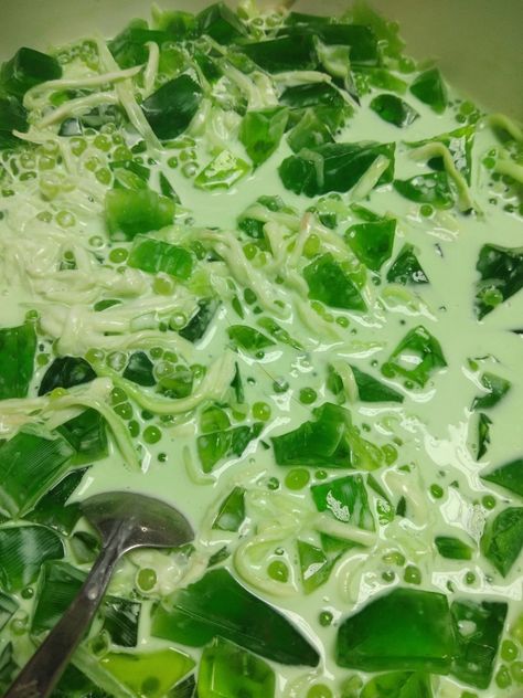 Buko Pandan Salad, Buko Salad, Buko Pandan, Lettuce, Spinach, Salad, Dessert, Quick Saves