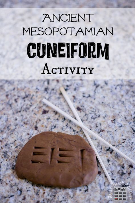 History Class Activities, History Club Activities, Cuneiform Activity, Ancient Mesopotamia Activities, History Activities For Kids, Mesopotamia Art, Mesopotamia Projects, Ancient Civilizations Lessons, Ancient Civilizations Projects