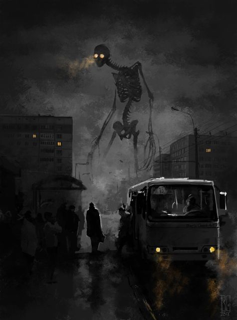 Boris Groh, Arte Peculiar, Skeleton Art, 다크 판타지, Scary Art, Creepy Art, 판타지 아트, Monster Art, Alam Yang Indah