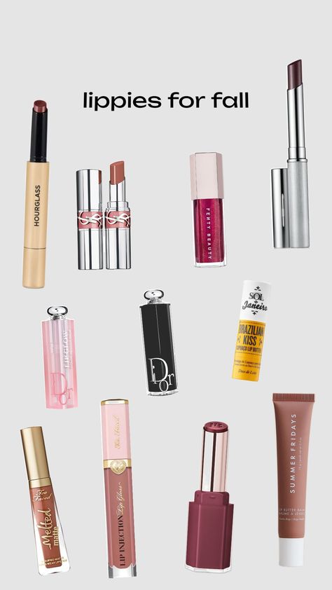 fall season #autumn #fall #lips Lip Injection Lip Gloss, Fall Lips, Lip Injections, Summer Fridays, Fenty Beauty, Season Autumn, Autumn Fall, Fall Season, Lip Gloss