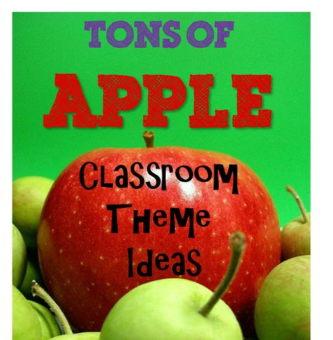 Your Teacher's Aide: Apple Classroom Theme Apple Classroom Decorations, Apples Decorations, Apple Theme Classroom, Tree Classroom, Apple Classroom, Apple Kindergarten, Apple Life Cycle, Welcome To Class, Apple Crafts