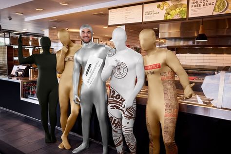 Chipotle Brings On The Heat With Its First-Ever Halloween Costume Range - DesignTAXI.com Chipotle Costume, Meme Costume, Spirit Halloween Costumes, Halloween Costume Suit, Fast Casual Restaurant, Halloween Traditions, Fast Casual, Halloween Store, Halloween This Year