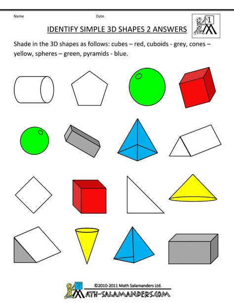 3d-shape-worksheets-identify-simple-3d-shapes-2ans.gif 790×1,022 pixels Solid Figures Activities, 2nd Grade Homework, 3 D Shapes, 3d Shapes Worksheets, Plane Shapes, Plane Figures, Solid Figures, Geometry Worksheets, 2d And 3d Shapes