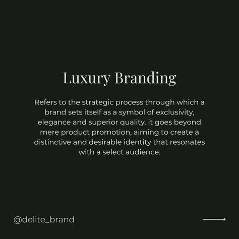 Every brand has a strategy and luxury brands have their own strategies..... Luxury Brand Strategy is next.... #branding #delitebrand #luxury #luxyrybranding Lux Branding Design, Luxury Marketing Design, Business Slogans, Tech Branding, Luxury Marketing, Brand Strategist, Event Company, Company Branding, Luxury Event