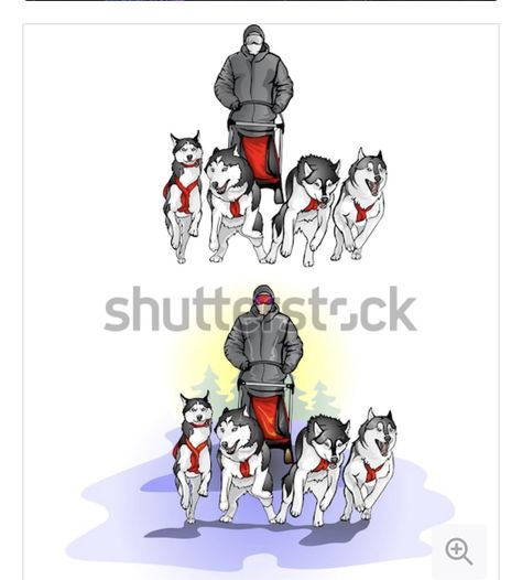 Dogs Drawing, Sled Dogs, Alaska Cruise, Dog Sledding, Dog Drawing, Sled, Art Drawings Sketches, Vector File, Drawing Sketches