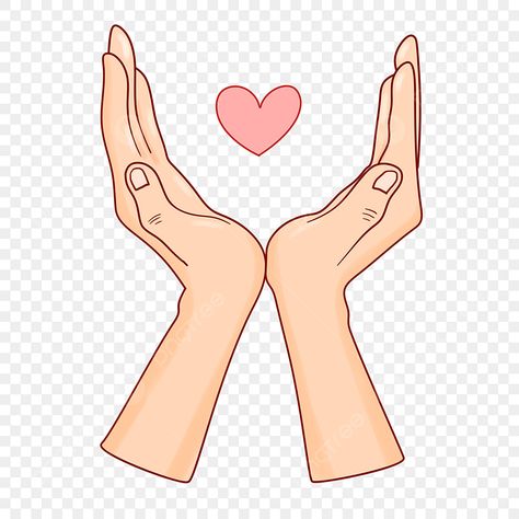 Hug Hands, Gesture Illustration, Illustration Love, Hands Holding, Clipart Images, Png Clipart, Free Png, Holding Hands, Graphic Resources