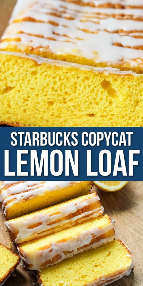 Loaf Cake From Box Cake, Portillos Lemon Cake Recipe Copycat, Lemon Cake Mix Bread, Lemon Loaf Cake From Cake Mix Boxes, Starbucks Lemon Cake Recipe, What To Make With Boxed Lemon Cake, Lemon Cake With Box Cake, What To Make With Lemon Cake Mix Baking, Lemon Loaf Recipes Using Cake Mix Boxes