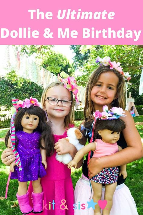 Looking to plan a Dollie & Me Birthday for your little one? kit & sis has all of you birthday party needs down to the detail! Doll Birthday Party, Summer Camps, Party Needs, Themed Birthday Party, Summer Camp, American Girl Doll, Of Ideas, Birthday Party Themes, American Girl