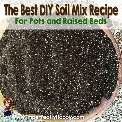 The Best DIY Soil Mix for Vegetables and Fruits grown in  Containers, Pots & Raised Beds Vegetable Garden Raised Beds, Building A Raised Garden, Garden Compost, Home Vegetable Garden, Organic Gardening Tips, Garden Care, Best Diy, Organic Vegetables, Garden Soil