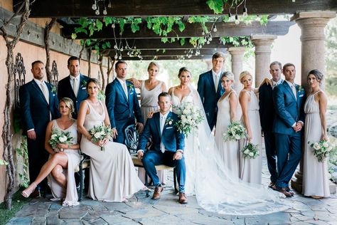 Large Wedding Party, Wedding Group Photos, Wedding Party Poses, Wedding Parties Pictures, Bridal Parties Pictures, Family Wedding Photos, Wedding Portrait Poses, Large Wedding, Wedding Picture Poses