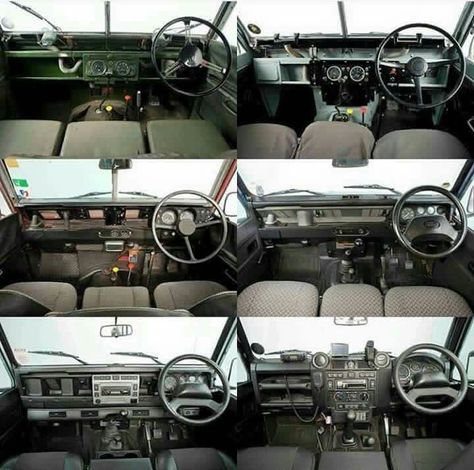 Defender Interior, Land Rover Defender Interior, Land Rover Serie 1, Land Defender, Defender Td5, Land Rover 88, Range Rover Car, Land Rover Series 3, Aesthetic Dream