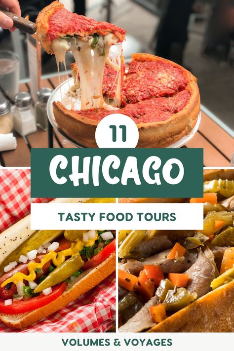 What's better than trying local food when you visit a new place? Check out these amazing food tours in Chicago for your next trip! Illinois Travel, Chicago Food, The Windy City, New Place, Best Dishes, Tasty Food, Food Tours, Foodie Travel, Foods To Eat