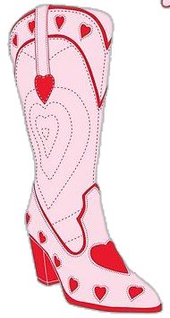 Cowgirl Cowboy, Red Heart, Pink Red, Cowboy Boots, Cowboy, Walking, Mug, Boots, Birthday