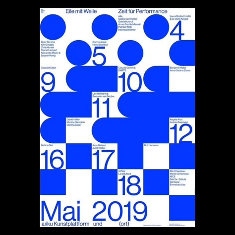 Plakat Design Inspiration, Grid Poster, Visuell Identitet, 달력 디자인, Typo Poster, 타이포그래피 포스터 디자인, Blue Poster, Type Posters, Poster Layout