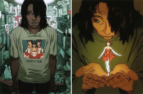 Perfect Blue Anime, Laurence Anyways, Satoshi Kon, Perfect Blue, Blue Anime, Old Anime, Anime Movies, Art Book, Tokyo Ghoul