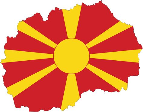 Macedonian Flag, Macedonia Map, North Macedonia Flag, European Day Of Languages, Macedonia Flag, North Macedonia, Southern Europe, Story Highlights, Macedonia