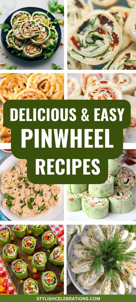 30 Easy & Delicious Pinwheel Appetizers For Parties Easy Appetizers Pinwheels, Appetizer Pinwheels Roll Ups, Christmas Appetizers Pinwheels, Easy Pinwheel Recipes Simple, Pinwheel Appetizers Veggie, Christmas Roll Ups, Christmas Tree Pinwheels, Pinwheel Appetizers Chicken, Pinwheel Charcuterie Board