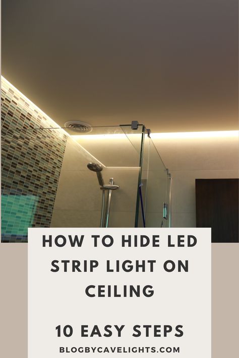 💡🏡 Brighten up your living space with hidden LED strip lights on the ceiling! Our guide offers 10 easy steps to seamlessly integrate lighting into your ceiling design. Explore stylish LED strip lighting ideas for living rooms and transform your home ambiance. Click to learn more! ✨🛋️ Strip Lighting Living Room, Hidden Led Strip Lighting Ceiling, Led Strip Lighting Ideas Home Office, Light Strip Ideas Bedroom, Led Channel Lighting Ceiling, Concealed Lighting Ideas, Led Modern Lighting, Lighted Ceiling Ideas, Strip Light In Ceiling