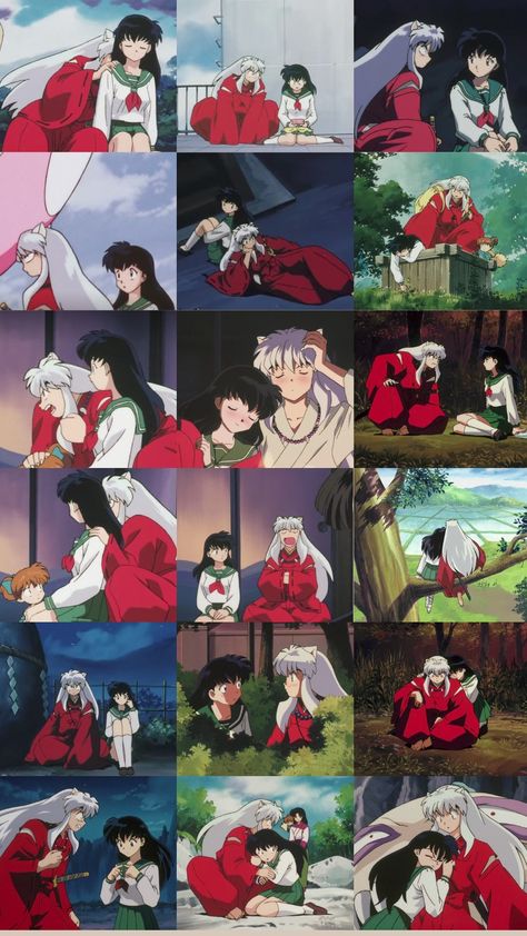 Inuyasha And Kagome Pfp, Inuyasha And Kagome Wallpapers, Kagome X Inuyasha, Inuyasha X Kagome, Amor Inuyasha, Inuyasha And Kagome, Rin And Sesshomaru, Inuyasha Kagome, Inuyasha Love