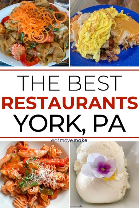 This mouthwatering list of the best restaurants in York PA will satisfy both adventurous and picky palates. Fun, unique places to eat in York, Pennsylvania York Pennsylvania, York Pa, Pennsylvania Travel, Usa Travel Guide, Food Experiences, Food Tours, Foodie Travel, United States Travel, Best Places To Eat