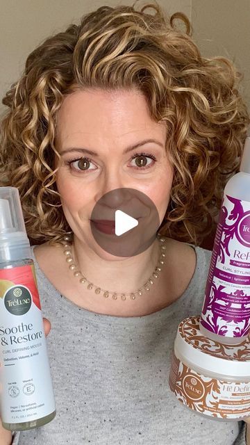 Sandi 🇨🇦 Curly Hair Care, Clean Beauty on Instagram: "Pretty much every wash day is an opportunity for me to experiment. This wash day was no different.   Let’s see if you can spot what I did differently. (spoiler alert: I ended up telling you near the end.)  •double shampoo •conditioned •ReFlex Curl Styling Serum - Fragrance free raked in, brushed through off screen  •Soothe & Restore Curl Defining Mousse - scrunched into roots  •dry plopped •Hi Definition Gel - Fragrance free •diffused dried  @discovertreluxe Products used: •Curl Renew & Restore Cleansing Rinse (low lather for me BUT cleans) •ReFlex Curl Styling Serum - Fragrance free •Soothe & Restore Curl Defining Mousse •Hi Definition Gel - Fragrance free  See my highlights for more inspiration and styling tips.  •Treluxe  •CG terms Treluxe Hair Products, Treluxe Routine, Hair Products For Curly Hair, Low Porosity Hair Care, Short Natural Curls, Scrunched Hair, Short Curly Styles, Fine Curly Hair, Curly Hair Care Routine