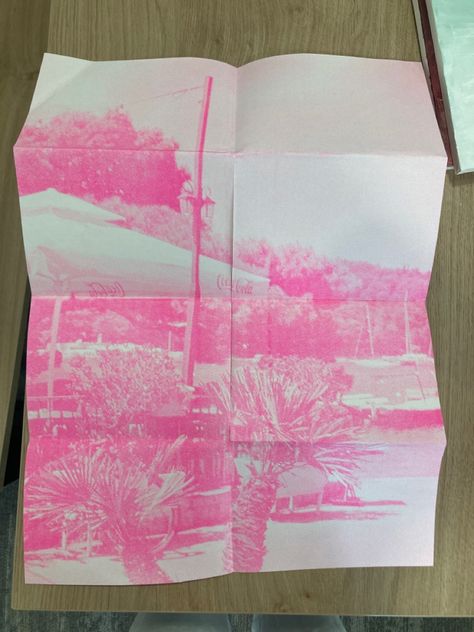 Risograph poster Magenta on paper. Photography by Leila Mobasheri @leimstudio_ (instagram) Split, Croatia. May 2023 Graphic design publishing Risograph Print Photography, Riso Print Photography, Risograph Photography, 2023 Graphic Design, Risograph Zine, Risograph Poster, 2023 Graphic, Paper Photography, Split Croatia