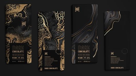 Chinese Tea Packaging, Chocolate Branding, Liquid Chocolate, Packaging World, Black Whiskey, Graphic Design Styles, Modern Packaging, Chocolate Brands, Chocolate Packaging