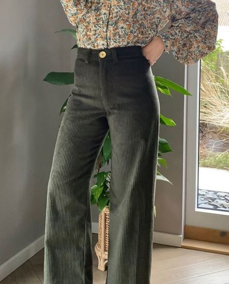 Persephone Pants, Making Pants, Corduroy Fabric, Pants Pattern, Corduroy Pants, Sewing Clothes, Women Empowerment, Couture, Sewing