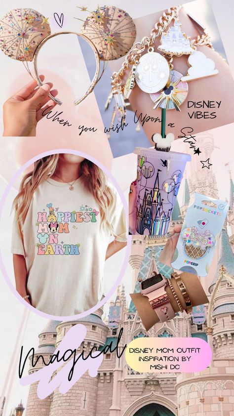 Disney Themed Family Outfits, Mom Outfit Disney, Disney On Ice Outfit For Mom, Disney Birthday Outfit Women, Disney World Birthday Outfit, Disney Outfits Mom, Birthday Disney Outfit, Womens Disney Outfits, Mom Disney Outfit