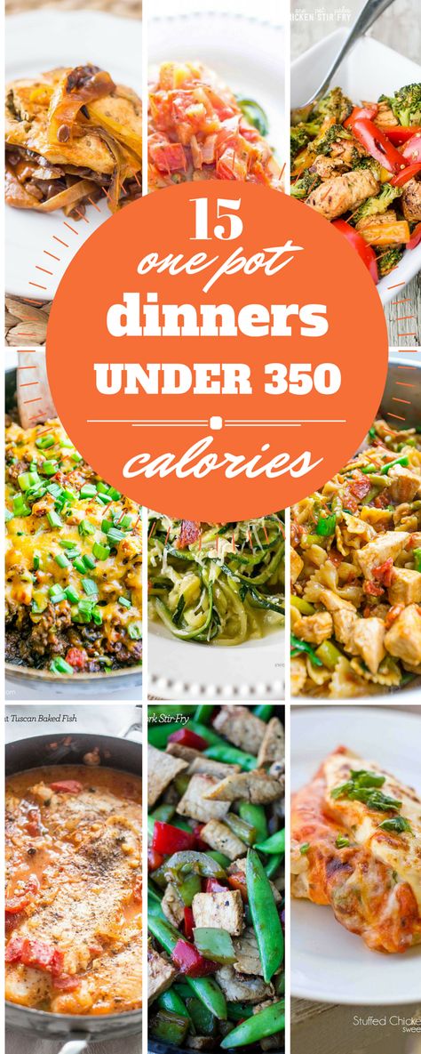 Myfitnesspal Recipes, 300 Calorie Meals, 400 Calorie Meals, Healthy One Pot Meals, 500 Calorie, Under 300 Calories, Quick Diet, Low Calorie Dinners, Pot Dinners