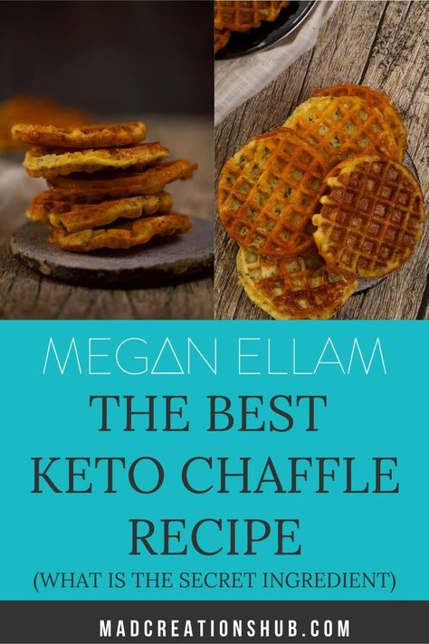 Looking for the best keto chaffle recipe? Look no further you are going to love these low carb chaffles with 1 secret ingredient. Low Carb Chaffles, Fast Bread, The Perfect Sandwich, Perfect Sandwich, Keto Chaffle, Chaffle Recipe, Egg Fast, Keto Friendly Desserts, Low Carb Soup