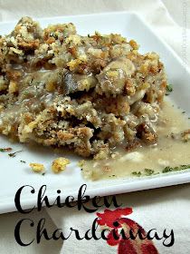 Olla-Podrida: Chicken Chardonnay Chicken Chardonnay Recipe, Chicken Chardonnay, Chardonnay Chicken, Swiss Chicken Bake, Swiss Chicken, Dishes Ideas, Oven Fried Chicken, Recipe Chicken, Retro Recipes