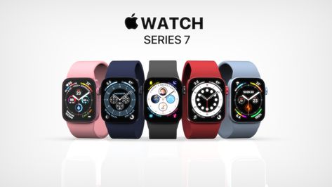 The Apple Watch Series 7 with flat edges would look like, just like the latest iPhone and iPad models.Series 7 Apple Watch having micro-LED isn’t far-fetched. This technology is an alternative to the OLED screen used currently, and should deliver better battery life and a thinner displays.The 2021 Apple Watch, the Series 7, will get a “significant form factor change”. That change may also add Touch ID for more convenient verification and extra-secure Apple Pay. Apple Wrist Watch, Apple Glasses, Series 7 Apple Watch, Electronic Store, Iphone Gadgets, Apple Shop, Latest Mobile Phones, Apple Watch Iphone, Apple Watch Series 7