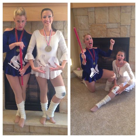 Halloween costume: Tonya Harding & Nancy Keerigan Tonya Harding Nancy Kerrigan Costume, Tanya Harding Nancy Kerrigan Costume, I Tonya Costumes, I Tonya Halloween Costume, Tanya Harding Costume, Tonya Harding And Nancy Kerrigan Costume, Nancy Kerrigan And Tonya Harding Costume, Nancy Kerrigan Costume, Tonya Harding Costume