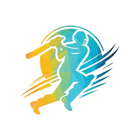 Cricket Player Logo Creative illustration Cricket Logo Creative, Cricket Logo, Cricket Poster, Cricket Player, Kids Drawstring, Nature Logo Design, Profile Logo, Sports Logo Design, Ganesha Pictures