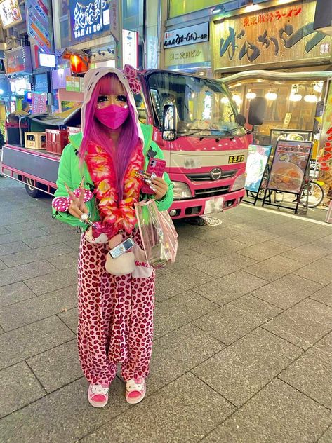 Haady Gyaru Outfit, Haaady Gyaru Fashion, Haady Gyaru, Hime Gyaru, Japan Fashion Street, Pin Up Outfits, Gyaru Fashion, J Fashion, School Fashion