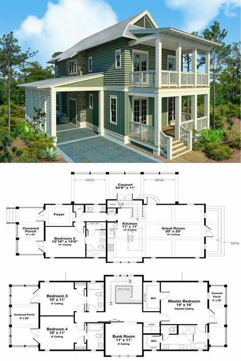 Beach House Interior Layout, Sims 4 House Ideas Layout 2 Story, Beach House Layout 2 Story, Sims 4 Layout Floor Plans 2 Story, Sims House Plans 4 Bedroom, Sims 4 Upstairs Layout, Family Home Floor Plans Sims, Blue Prints House, Beach House Layout Floor Plans