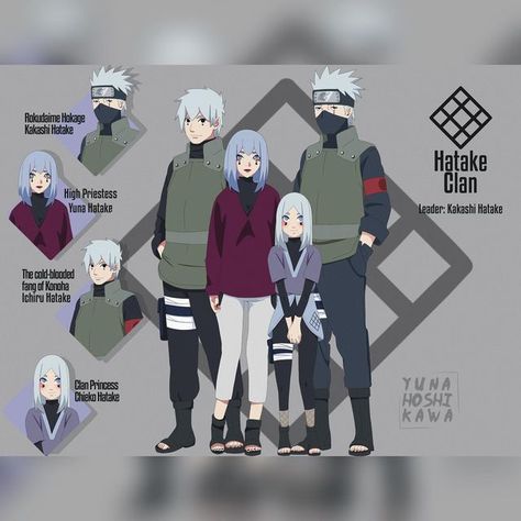 Boruto Kakashi, Kakashi X Oc Family, Kakashi Family, Sarutobi Clan, Kakashi In Boruto, Mirai Sarutobi, Kakashi Chidori, Hatake Clan, Kid Kakashi