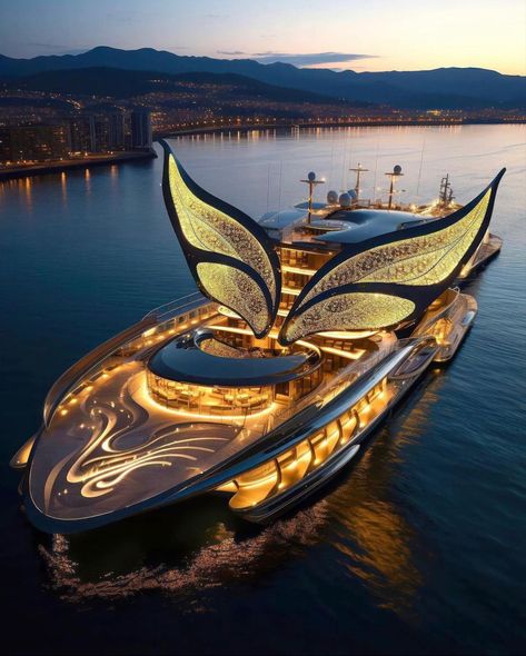 Butterfly decor decoration I’m rich wealthy lifestyle old money new money butterfly crystal diamond yacht Billionaire Yacht, Future Technology Concept, Private Yacht, Cool Boats, Yacht Life, A Yacht, Yacht Design, Yacht Club, Luxury Yachts