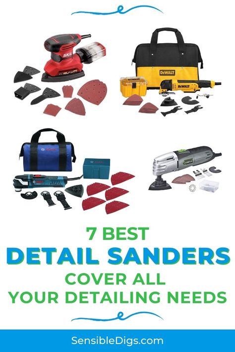 When you need that extra refinement, what tool could be better than a detail sander? We give you our take on the 7 best detail sanders on the market. Detail Sander, Air Tools, Be Better, Cool Tools, Sanders, Facts About, Look At, Tools