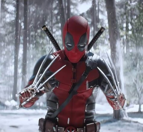 Deadpool With Wolverine Claws, Deadpool Icon, Wolverine Claws, Marvel Wolverine, Lady Deadpool, Deadpool Art, Deadpool Movie, Deadpool And Wolverine, Deadpool Comic