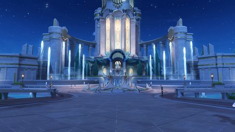 Fontaine Wallpaper, Genshin Landscapes, Wow Of Warcraft, Luffy Gear 5, Sea Theme, Cartoon Background, Art Pages, Something Else, Wallpaper Pc