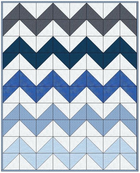 Easy Chevron Quilt Pattern, Chevron Denim Quilt Pattern, Scrappy Chevron Quilt, Chevron Quilts Ideas, Easy Quilt Projects For Beginners, Herringbone Quilt Pattern Free, Denim Quilt Patterns Free, Chevron Quilt Pattern Free, Triangle Quilt Pattern Free