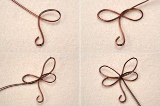 DIY: Wire Wrapped Dragonfly : 5 Steps - Instructables Wire Wrapped Dragonfly, Animal Jewelry Design, Wire Dragonfly, Copper Wire Crafts, Dragon Fly Craft, Jewelry Making Tutorial, Cute Animal Design, Wire Jewelry Patterns, Dragonfly Ornament